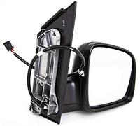 TVP Trade Vehicle Parts.co.uk Compatible With Door Wing Mirror Electric Heated Black O/S Right Vw Caddy 2004-2015