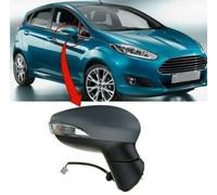 TVP Trade Vehicle Parts.co.uk Compatible With Door Wing Mirror Heated Electric Primed Manual Fold O/S Ford Fiesta 2013-2017