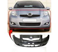 TVP Trade Vehicle Parts.co.uk Compatible With Front Bumper Black Toyota Yaris 2009-2011