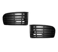 TVP Trade Vehicle Parts.co.uk Compatible With Front Bumper Fog Grille No Hole 4 Bars Pair Left & Right Vw Golf Mk5 2004-2008