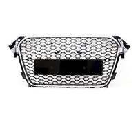 TVP Trade Vehicle Parts.co.uk Compatible With Front Bumper Grille Honeycomb Gloss Black & Chrome RS4 Style A4 B8.5 2011-2015