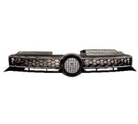 TVP Trade Vehicle Parts.co.uk Compatible With Front Grille Main Centre Black & Chrome Gtd Only Vw Golf Mk6 2009-2013