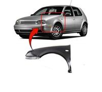 TVP Trade Vehicle Parts.co.uk Compatible With Front Wing Primed N/S Left Side Vw Golf Mk4 1998-2003