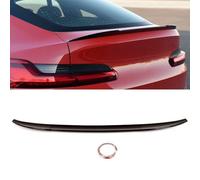TVP Trade Vehicle Parts.co.uk Compatible With Rear Trunk Boot Lip Spoiler Gloss Black BMW X4 G02 2018-