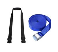 TVSVKWE 1 Piece Backpack Shoulder Strap And 1 Piece Alloy Buckle Strap, Item Fixing Strap, Adjustable Strap, Multi-Function Strap.