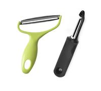 TVSVKWE 1 Piece Fruit And Vegetable Peeler And 1 Piece Grater Driver, Kitchen Multi-Function Peeler, Handheld Peeler, Suitable For Vegetables, Fruits, Etc.