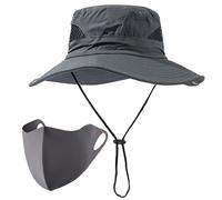 TVSVKWE 1 Summer Sun Protection Hat And 1 Ear-Hanging Mask, Sun Protection Against Uv, Lightweight And Breathable Outdoor Hat, Outdoor Activities Supplies, Foldable Mountaineering Hat.