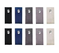 TVSVKWE 10-Piece Pants Extension Buckle, Elastic Elastic Band, Creative Multi-Function Waist Expander, Adjustable Buttons, Clothing Waist Adjustment Props.