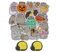 TVSVKWE 100 Stickers For Kitten Stickers, 2 Pieces Of Note Notes, Cute Cartoon Animals, Creative And Fun Children'S Stickers, Diy Water Cup Box Packaging Decoration.