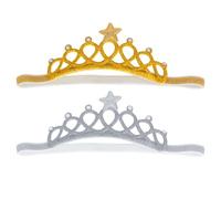 TVSVKWE 2 Pieces Baby Crown Headbands, Baby Dressing Supplies, Creative Cute Headbands, Children'S Hair Accessories, Shiny Hair Accessories.