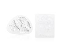 TVSVKWE 2 Pieces Butterfly Mold, Diy Handicraft Accessories, Kitchen Tools, Can Make Chocolate, Biscuits, Pendants.