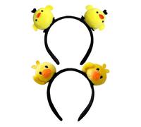 TVSVKWE 2 Pieces Cartoon Animal Headbands, Cute Headbands, Fun Headbands, Creative Design Headbands, Photo Props.