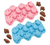 TVSVKWE 2 Pieces Of Fish Silicone Mold, Marine Animal Pattern, Cute Chocolate Mold, Diy Dessert Candy Ice Props, Kitchen Baking Utensils.