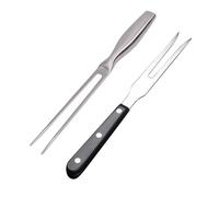 TVSVKWE 2 Pieces Stainless Steel Barbecue Forks, Outdoor Picnic Tools, Cooking Accessories, Food Forks, Kitchen Tools.