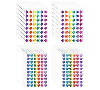TVSVKWE 2160 Stickers Love Star Stickers, Glitter Stickers, Cute Stickers, Can Decorate Scrapbooks, Envelopes, Gift Packaging.