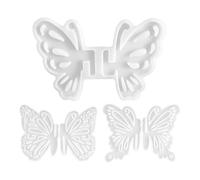 TVSVKWE 3 Pieces Butterfly Mold, Creative Mold, Gypsum Ornament Mold, Silicone Mold, Diy Ornament Accessories.