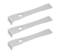 TVSVKWE 3 Pieces Crowbar, Manual Nail Lifter, Stainless Steel Scraper, Honeycomb Tool, Multi-Function Tool, Nail Removal Tool.