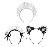 TVSVKWE 3 Pieces For Women'S Headbands, Role-Playing Props, Anime Role-Playing, Cute Headbands, Costume Accessories.