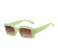 TVTBBVV Retro Rectangular Sunglasses for Women Men Chunky Thick Frame Square Sun Glasses UV400 Protection Classic Vintage