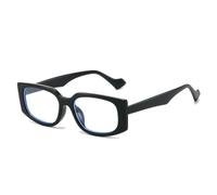 TVTBBVV Square Glasses for Women Men Clear Lens Black Frame Optical Eyewear Anti Blue Light Computer Glasses Retro Square F