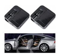 TVVXIO 2Pcs Car Welcome Door Light, for Benz AMG GT A C GLC AMG AMG CLA CLK CLS E Car Door Light Car Welcome Light, LED Logo Projector Puddle lights