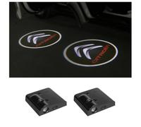 TVVXIO 2Pcs Car Welcome Door Light, for Citroen C3 Aircross II 2017-2023 2024 2025 Car Door Light Car Welcome Light, LED Logo Projector Puddle lights,A