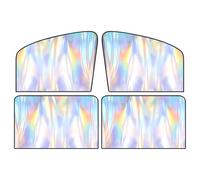 TVVXIO 4PCS Car Side Window Shades, for Nissan Qashqai Sunny Tiida Livna Geniss Magnetic Car Sunshades for Blockout, Privacy, Opaque, UV Protection,C