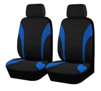 TVVXIO Car Seat Cover, for Dacia Sandero 3/Stepway 3/Dacia Jogger 2021-2024 2025 Front Seat and Headrest Covers, NonSlip Front Protectors Interior Accessories,D Blue