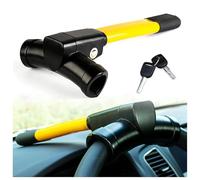 TVVXIO Car Steering Wheel Locks, for Audi Q8 2018-2024 T-Bar Steering Wheel Lock, Car Lock Anti-Theft Device, High Visibility, Heavy Duty,A