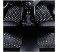 Custom Leather Car Floor Mats for MINI cooper 3-door F56 2016-2020, Floor Carpets Matts Covered Protection Advanced Liners Waterproof Full Set,Black Beige
