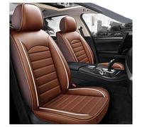 TVVXIO Leather Car Seat Covers, for Opel Vauxhall Antara 2010-2014 Full Set Custom Front Rear Back Seat Cushions Protectors Surrounded Full Seat Cover,D Brown