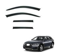 TVVXIO Wind Deflectors, For Audi A4 wagon B9 2016-2025 Keep Your Car Ventilated in Rain, Reduce Wind Turbulence, Window Deflectors