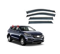 TVVXIO Wind Deflectors, For Hyundai Santa Fe/IX45 2013-2018 Keep Your Car Ventilated in Rain, Reduce Wind Turbulence, Window Deflectors