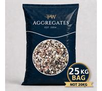 Tw Aggregates - 10mm Decorative Pea Gravel 25Kg Maxi Bag