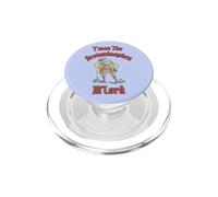 T'was The Acetaminophen M'Lord Frog Tipping Hat Comical PopSockets PopGrip for MagSafe