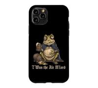 T'was The Ale M'Lord Funny Drunk Frog Beer Weird Medieval Case for iPhone 11 Pro
