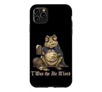 T'was The Ale M'Lord Funny Drunk Frog Beer Weird Medieval Case for iPhone 11 Pro Max