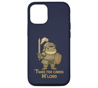 Twas the Carbs M’Lord Cute Vintage Medieval Chubby Frog Case for iPhone 12/12 Pro
