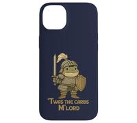 Twas the Carbs M’Lord Cute Vintage Medieval Chubby Frog Case for iPhone 14 Plus