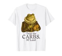TWAS The Carbs M’Lord Funny Frog Bread Meme T-Shirt