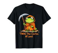 ‘TWAS The Carbs M’Lord Funny Frog Grim Reaper Halloween T-Shirt
