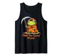 ‘TWAS The Carbs M’Lord Funny Frog Grim Reaper Halloween Tank Top