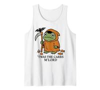 ‘TWAS The Carbs M’Lord Funny Frog Meme Grim Reaper Outfit Tank Top