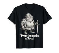 TWAS The Carbs M’Lord Funny Medieval Frog Meme T-Shirt