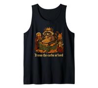 T'was The Carbs M Lord Funny Raccoon T'was The Carbs My Lord Tank Top