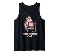 TWAS The Carbs M Lord Medieval Pig Funny Tank Top