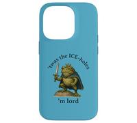 Twas The ICE-holes M Lord Medieval Frog Fun Protest Dissent Case for iPhone 14 Pro