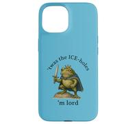 Twas The ICE-holes M Lord Medieval Frog Fun Protest Dissent Case for iPhone 15