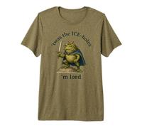 TWAS The ICE-Holes M Lord Medieval Frog Fun Protest Dissent Premium T-Shirt