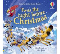 'Twas the Night Before Christmas: A Delightful Holiday Nursery Rhyme with Charming Illustrations, Simple Text, and QR Code for Audio Reading (Little Board Books)